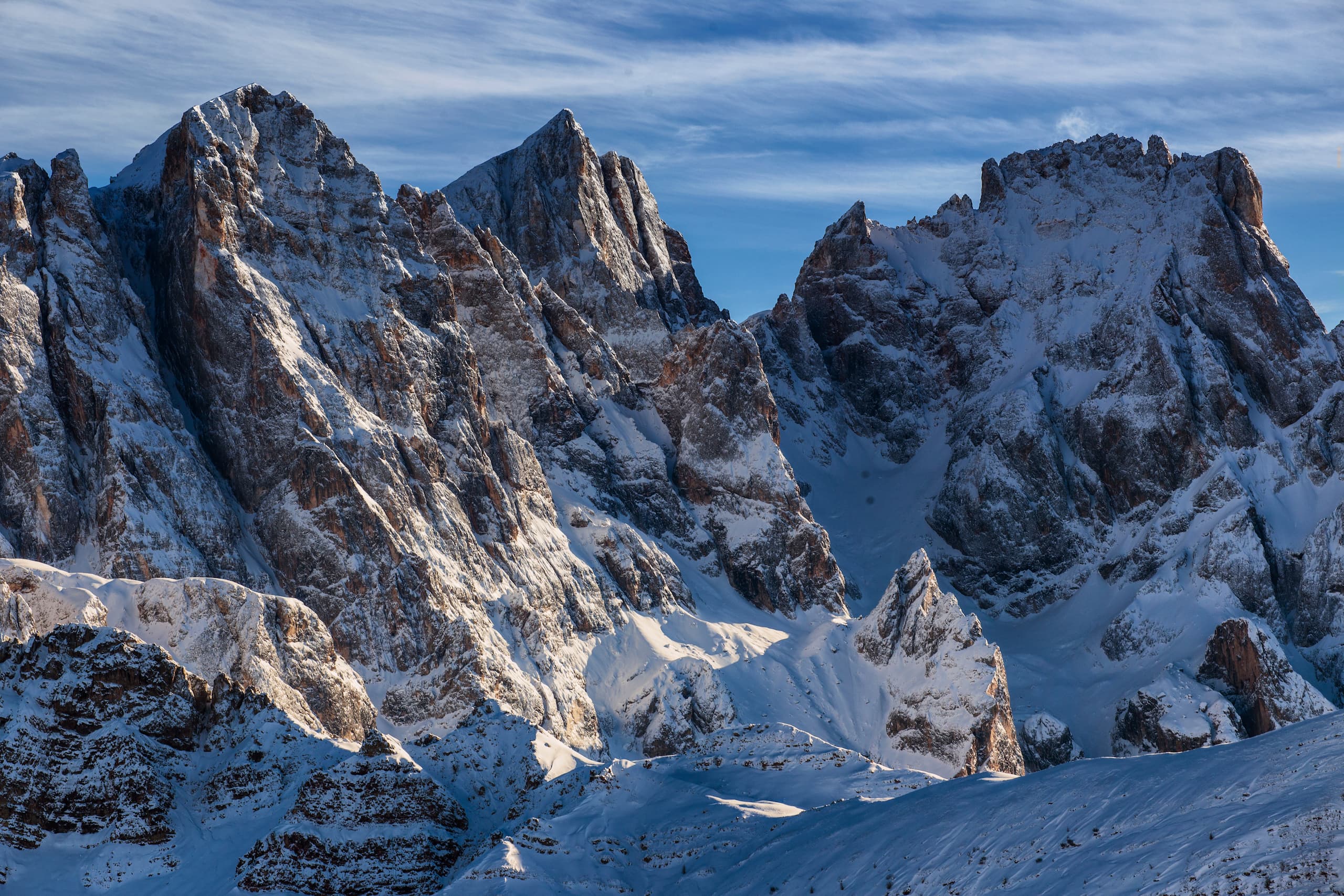 Dolomite ski touring
